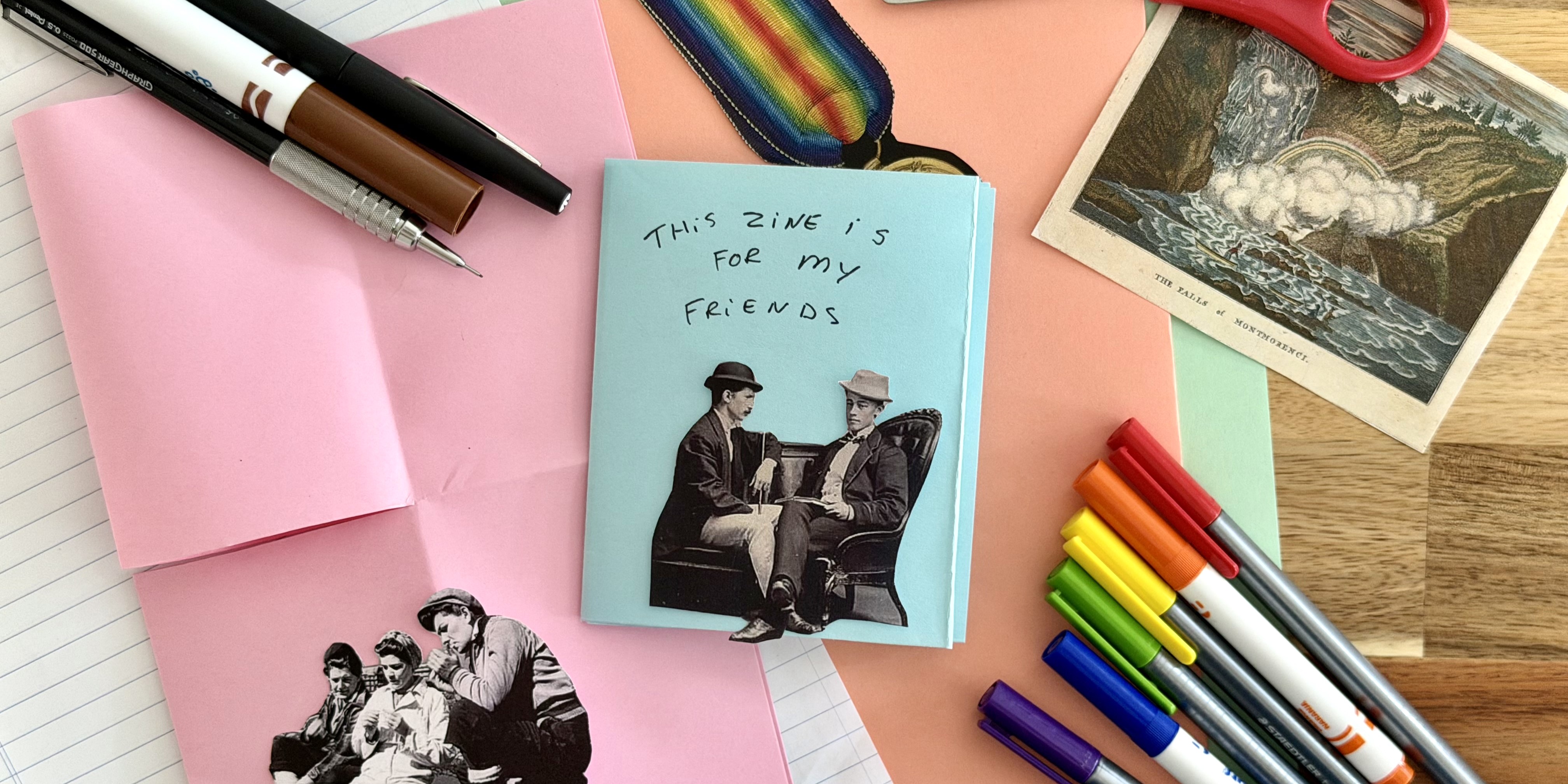 Art from the Archives : Zine Making