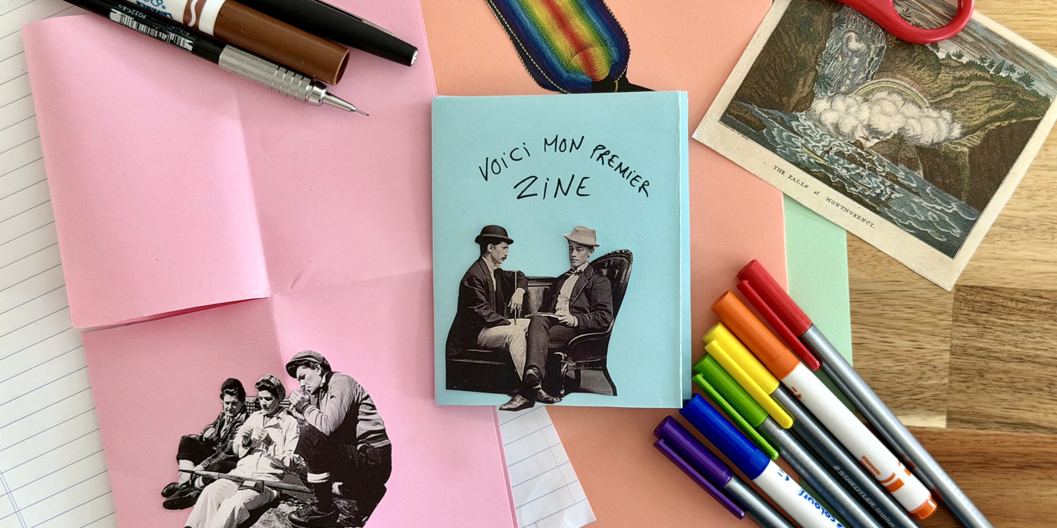 Art des Archives : Création de zines